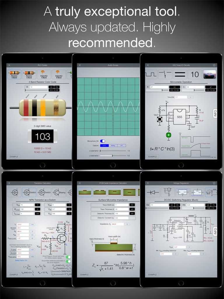 Electronics Engineering ToolKit PRO for iPad